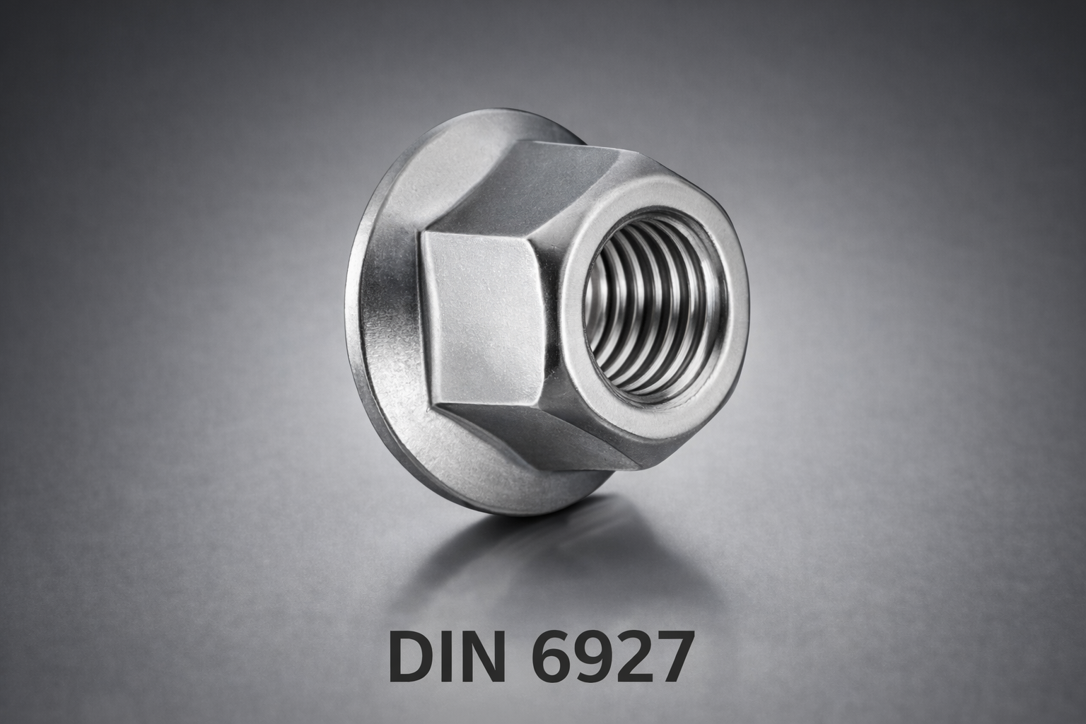 DIN 6927 Flanşlı Sıkmalı Somun – Tam Metal Kilitli ve Isıya Dayanıklı Emniyet Somunu - Dağ Civata